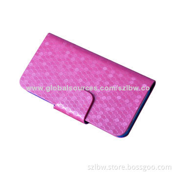 Stand holder leather case for iPhone 5